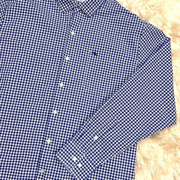 Tommy Bahama Mens The Newport Coast Long Sleeve Button Down Shirt Flip Cuff XL - Picture 2 of 12